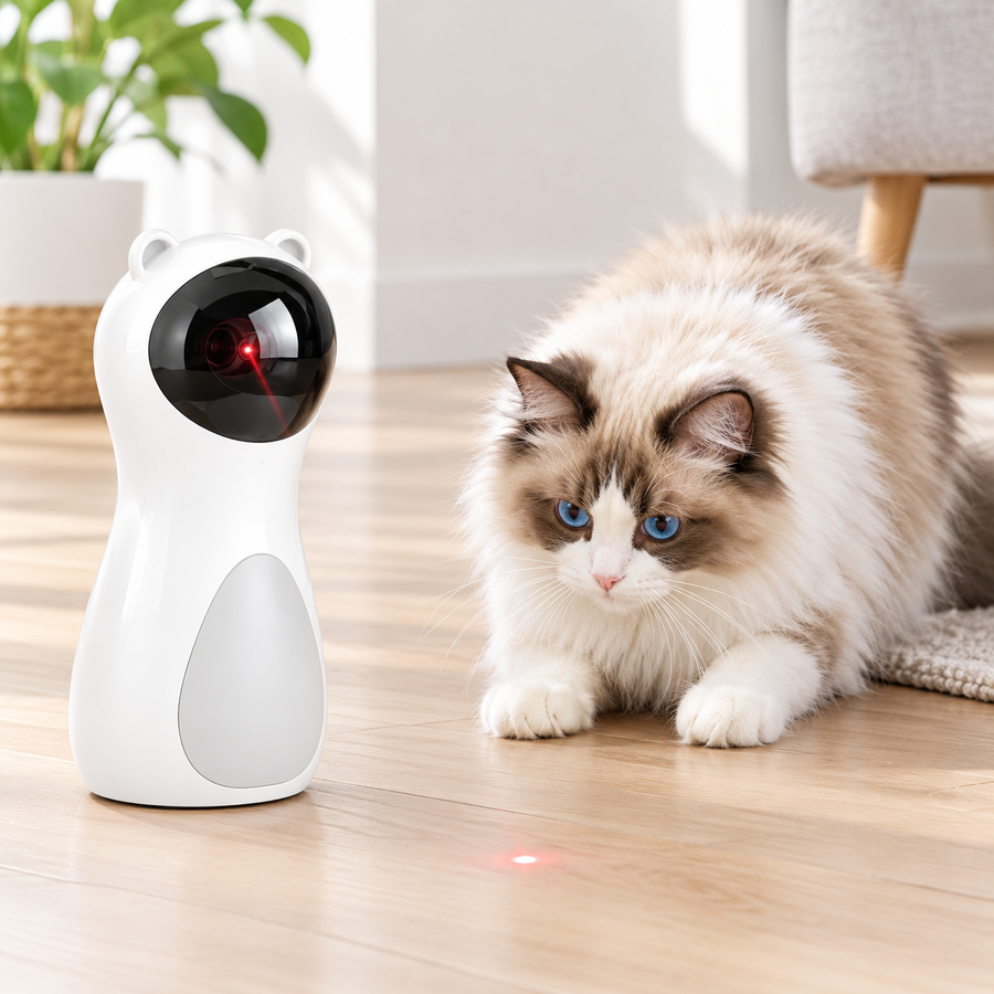 Interactive Laser Toy with Adjustable Angles for Cats