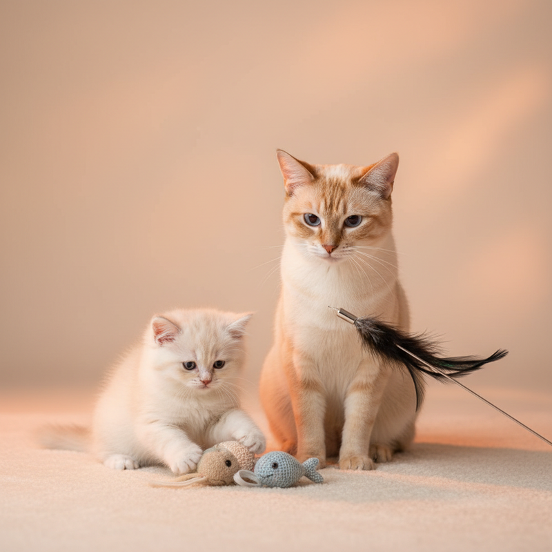Kitten Toys vs. Adult Cat Toys: What's the Difference?