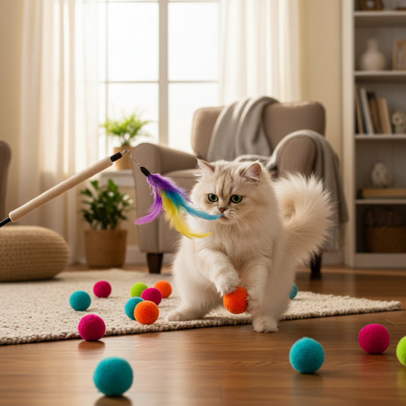 How to Keep Your Cat Active Indoors?