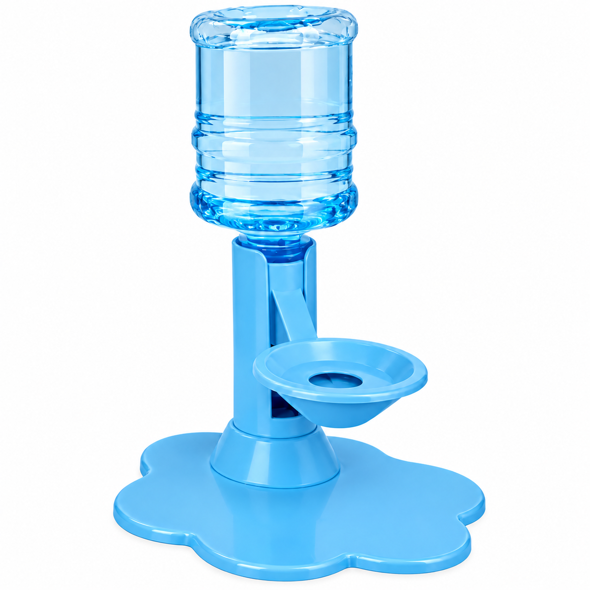 Automatic Gravity Cat Water Dispenser with Adjustable Height