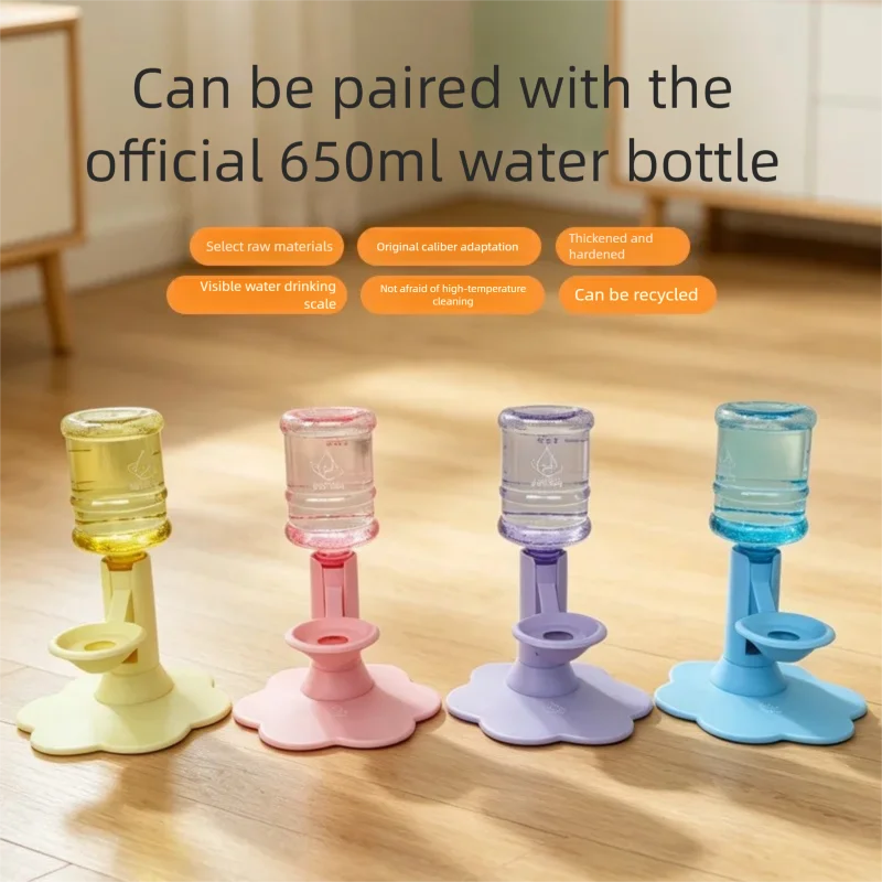 Automatic Gravity Cat Water Dispenser with Adjustable Height