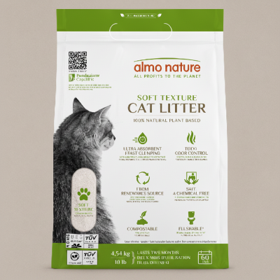 Almo Nature Natural Cat Litter 5lb (2.27kg)