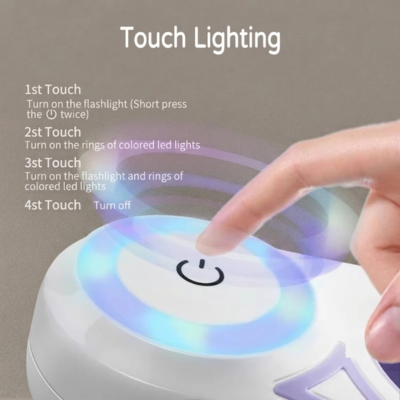 LED Retractable cat Leash with Light  3M/5M Pet Lead