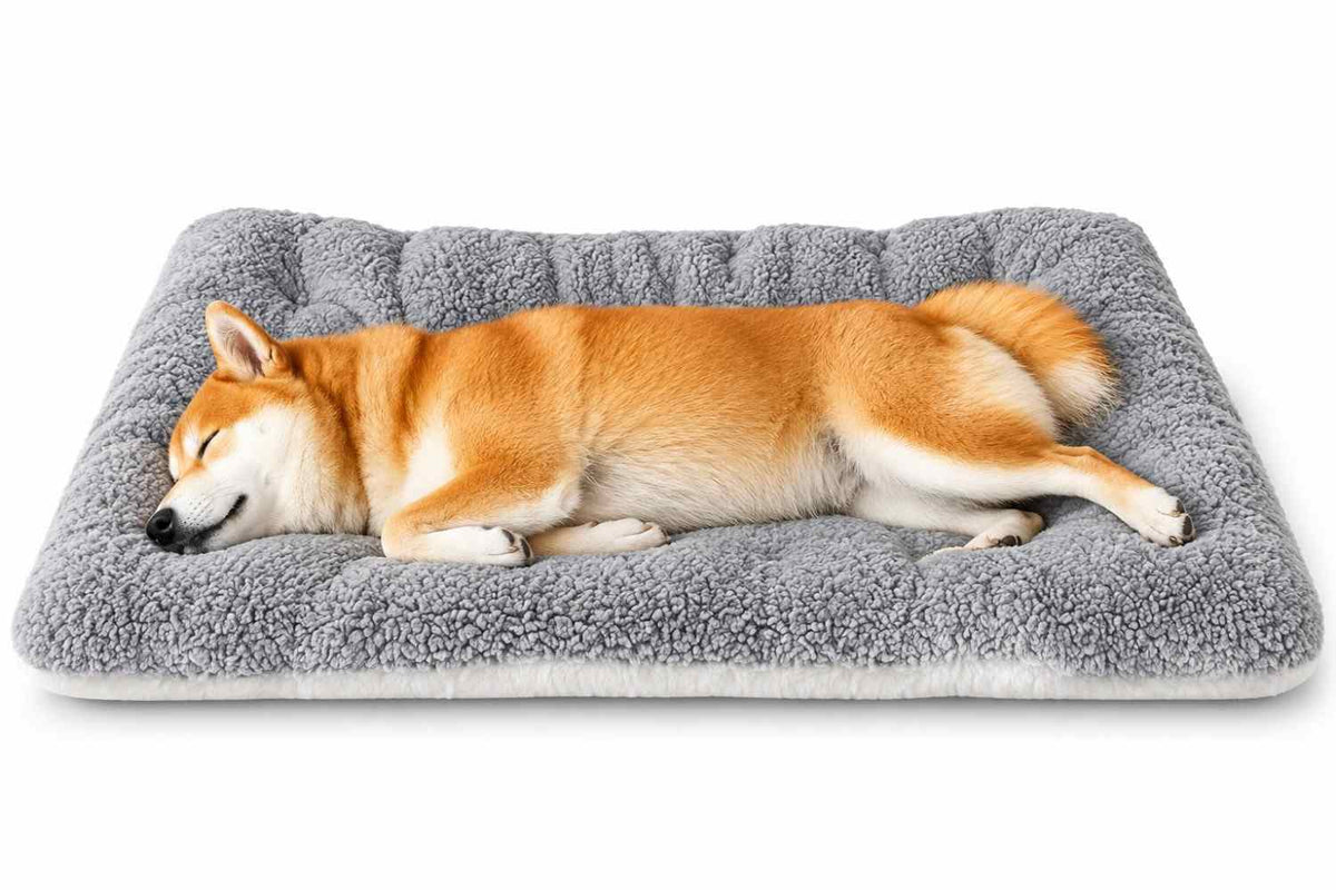 Large Plush Dog Bed – Super Soft Pet Sofa Mat for Dogs & Cats