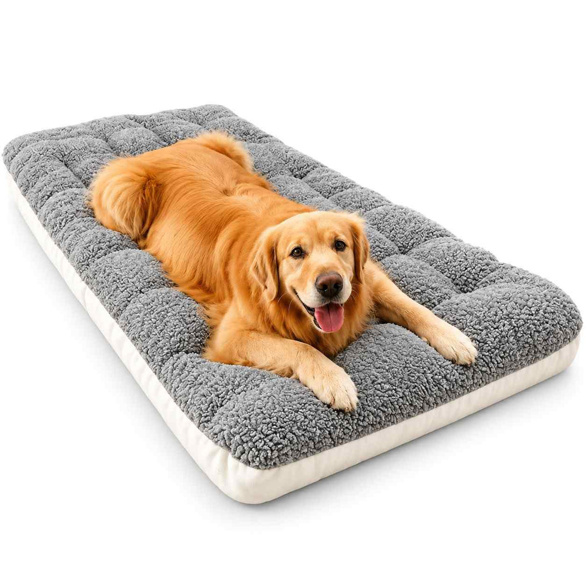 Large Plush Dog Bed – Super Soft Pet Sofa Mat for Dogs & Cats