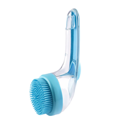 2-in-1 Pet Bath & Grooming Brush with  Soap Dispenser