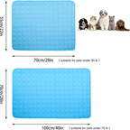 Portable cat Cooling Mat Cooling Bed for pets
