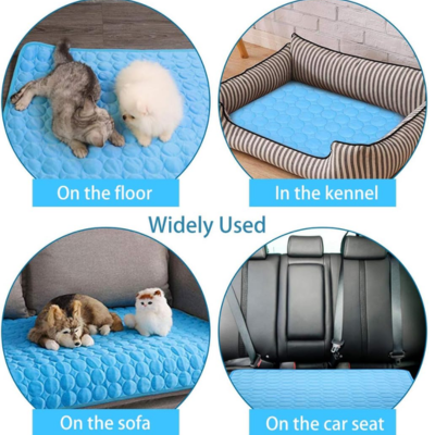 Portable cat Cooling Mat Cooling Bed for pets