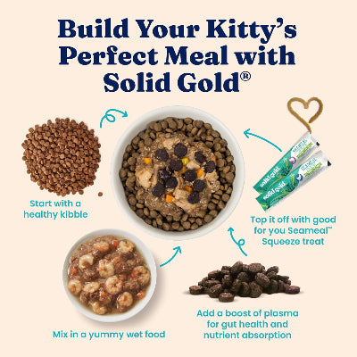 Solid Gold Indoor Grain Free Chicken Dry Cat Food 3lb