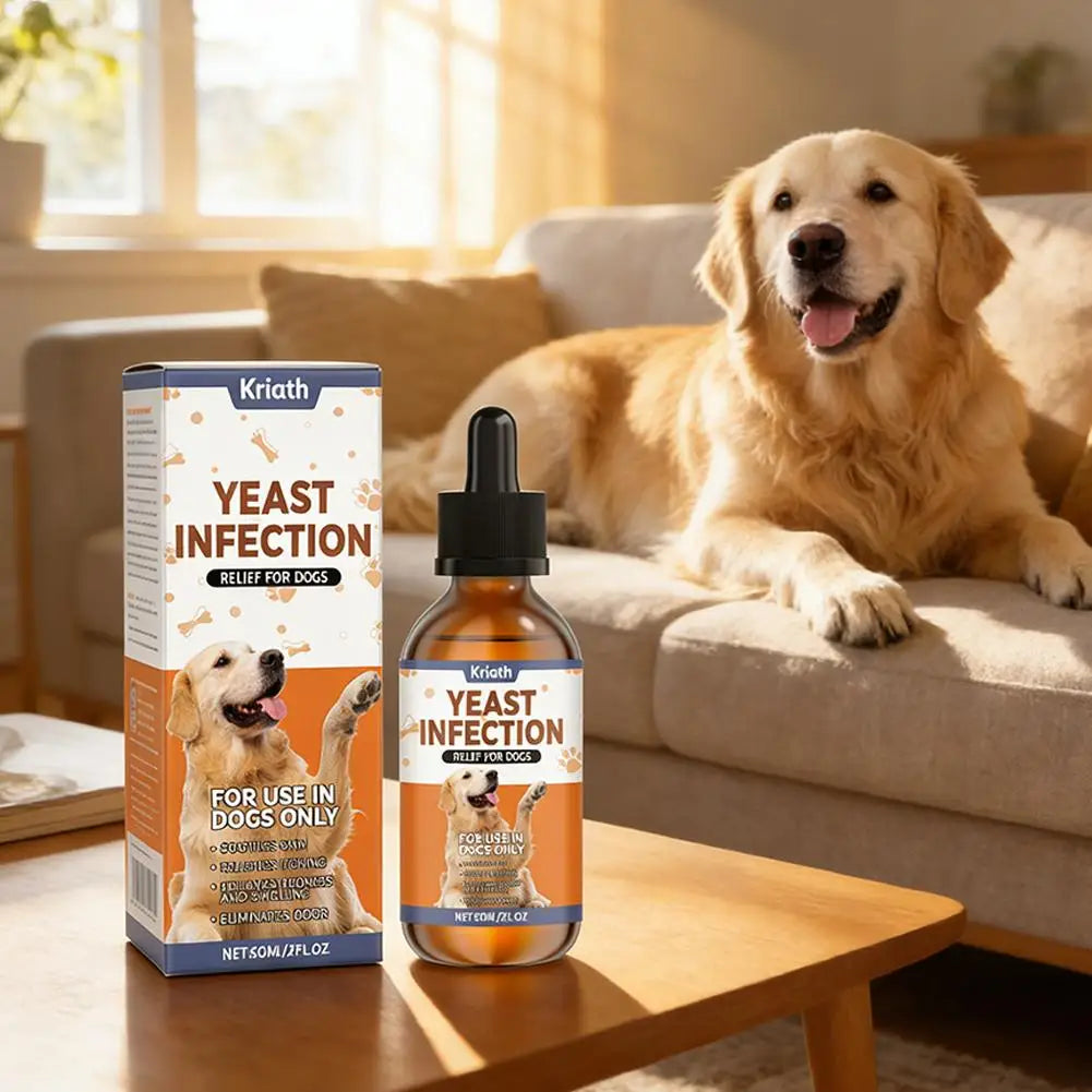 Natural Yeast Infection Treatment for Dogs | Itchy Skin & Ear Relief
