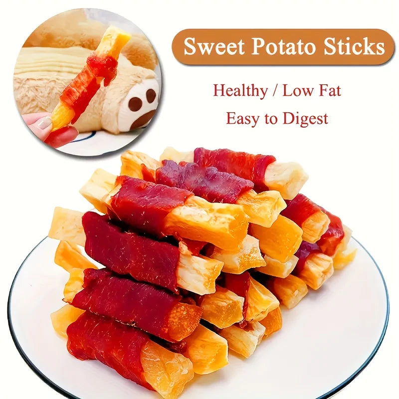 200g/400g Duck & Sweet Potato Dog Treats | Healthy & Easily Digestible Dog Snacks