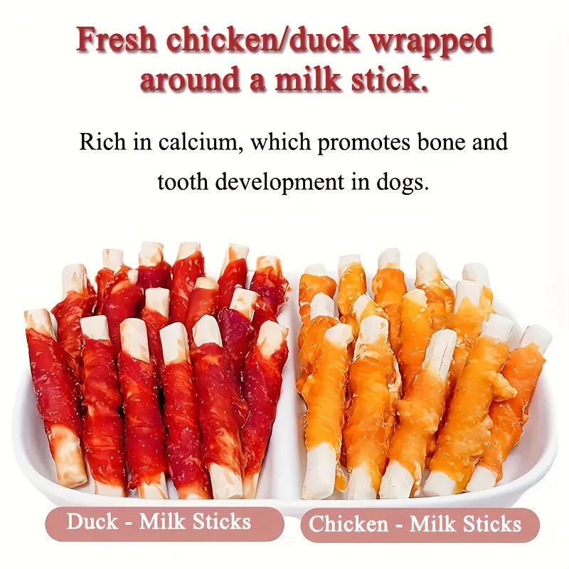 200g/400g Duck & Sweet Potato Dog Treats | Healthy & Easily Digestible Dog Snacks