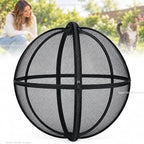 Portable Mesh Ball Cat Cage Enclosure | Lightweight Pop-Up Travel Playpen