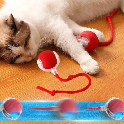 Smart Automatic Rolling Ball Toy for Cats