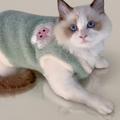 Soft Winter Cat Clothes Warm Sweater Vest for Kittens