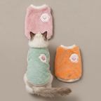 Soft Winter Cat Clothes Warm Sweater Vest for Kittens