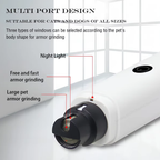 USB Rechargeable Electric Pet Nail Grinder with LED Light