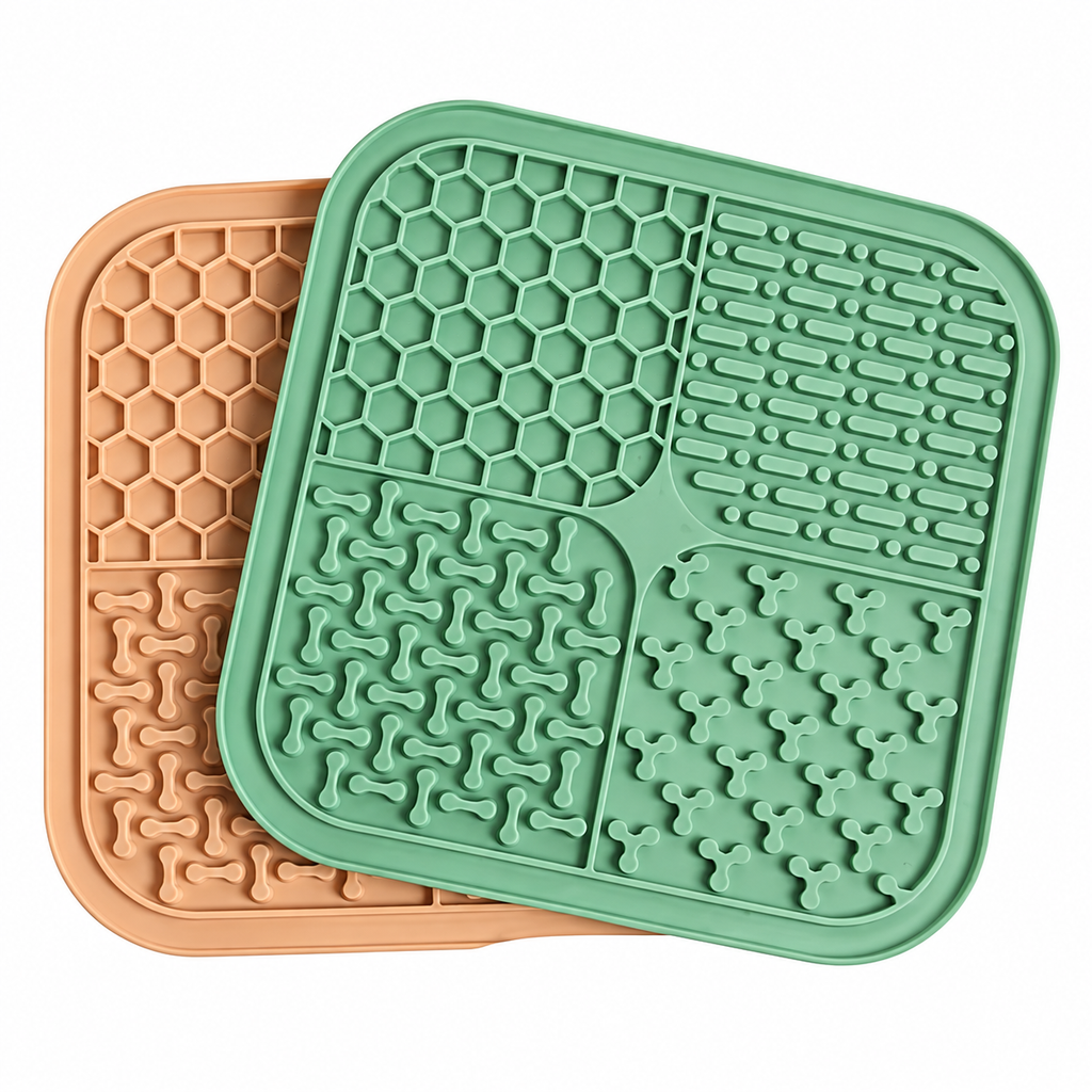 Pet Lick Mat for Dogs & Cats – Slow Feeder & Calming Enrichment Mat